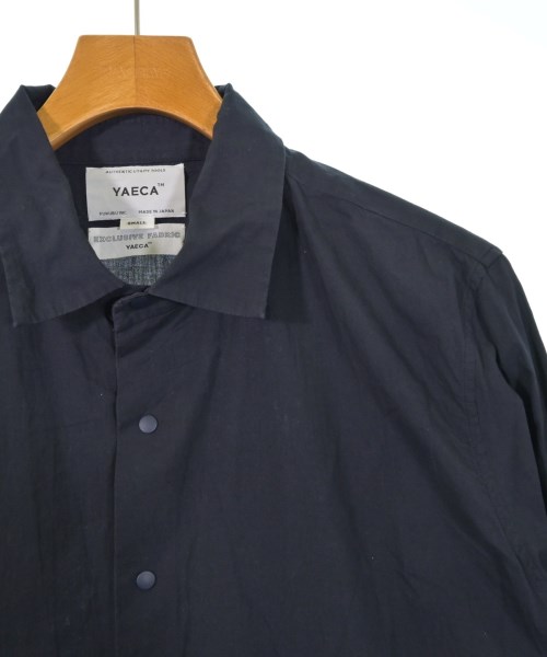 YAECA（ヤエカ）カジュアルシャツ 紺 サイズ:S メンズ/2200613363129