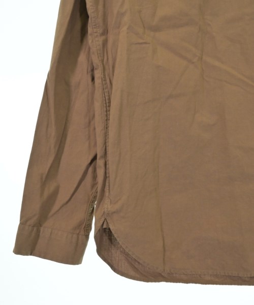 YAECA（ヤエカ）カジュアルシャツ 茶 サイズ:S メンズ/2200613363136