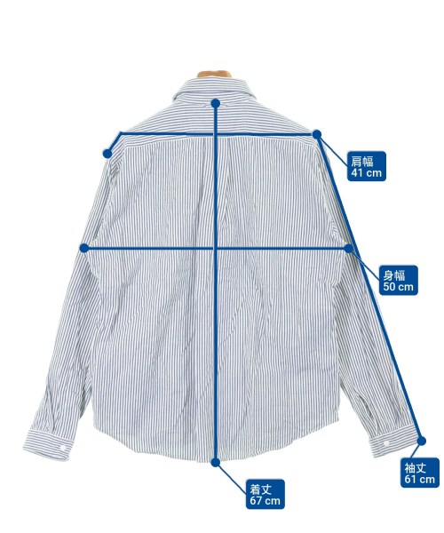 YAECA（ヤエカ）カジュアルシャツ 白 サイズ:S メンズ/2200613363150