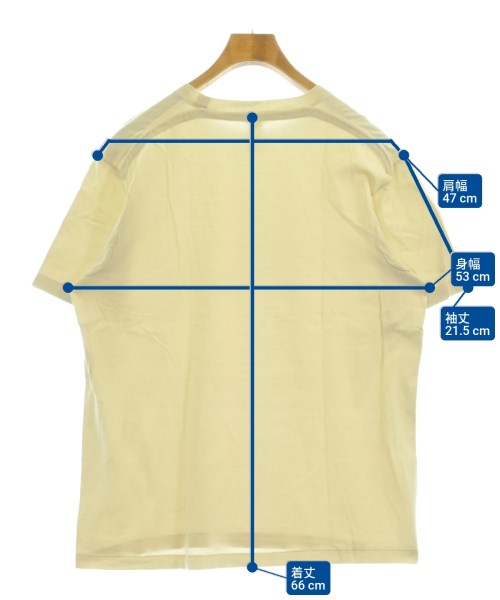 YAECA（ヤエカ）Tシャツ・カットソー ベージュ サイズ:S メンズ/2200613363242