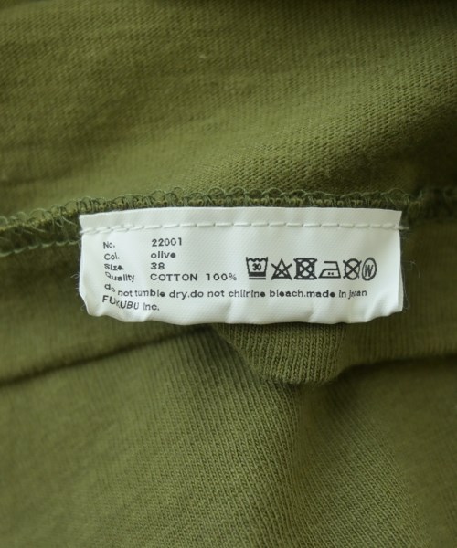 YAECA（ヤエカ）Tシャツ・カットソー カーキ サイズ:38(M位) メンズ/2200613363266