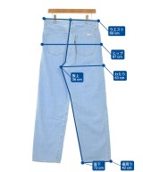 YAECA（ヤエカ）デニムパンツ 青 サイズ:32(L位) メンズ/2200631419051