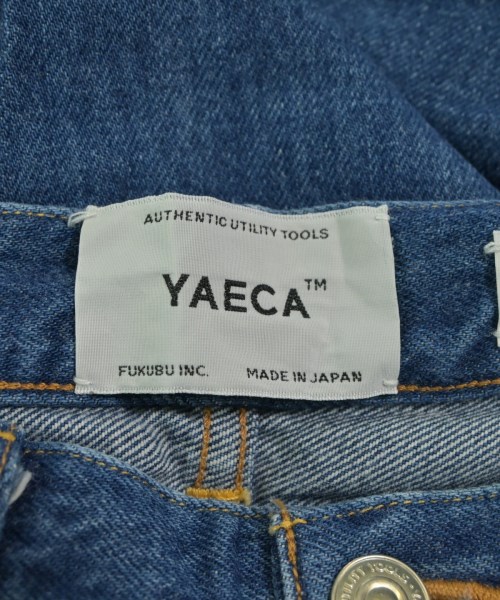 YAECA（ヤエカ）デニムパンツ 青 サイズ:32(L位) メンズ/2200633988036