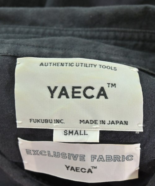 YAECA（ヤエカ）カジュアルシャツ 黒 サイズ:S メンズ/2200612787117