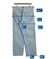 YAECA（ヤエカ）デニムパンツ 青 サイズ:33(L位) メンズ/2200610908262