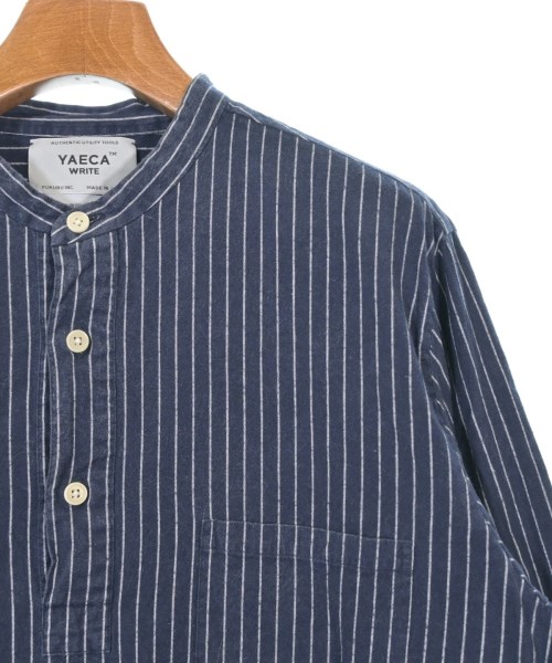 YAECA（ヤエカ）カジュアルシャツ 紺 サイズ:L メンズ/2200620884143