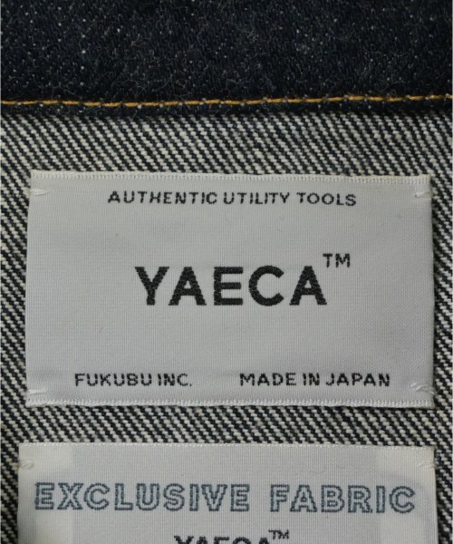 YAECA（ヤエカ）デニムジャケット 紺 サイズ:M メンズ/2200600747079