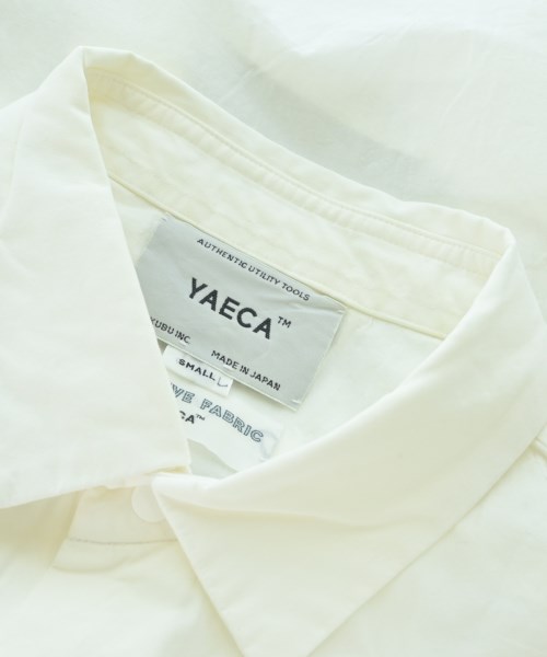 YAECA（ヤエカ）カジュアルシャツ 白 サイズ:S メンズ/2200605815049