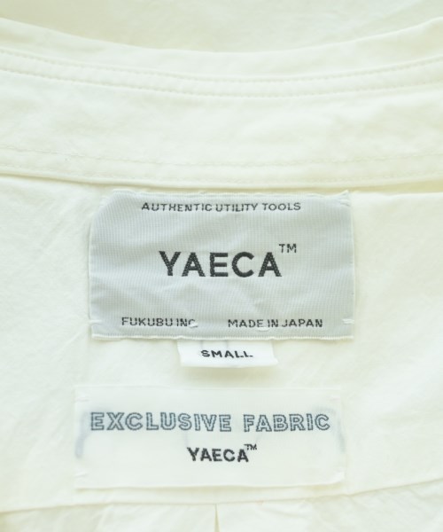 YAECA（ヤエカ）カジュアルシャツ 白 サイズ:S メンズ/2200605815063