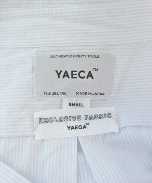 YAECA（ヤエカ）カジュアルシャツ 青 サイズ:S メンズ/2200608788029
