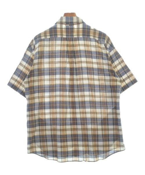YAECA（ヤエカ）カジュアルシャツ 茶 サイズ:L メンズ/2200671926182