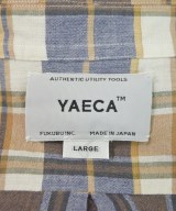 YAECA（ヤエカ）カジュアルシャツ 茶 サイズ:L メンズ/2200671926182