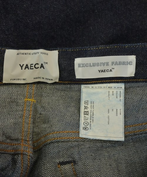 YAECA（ヤエカ）デニムパンツ 紺 サイズ:30(M位) メンズ/2200654759042