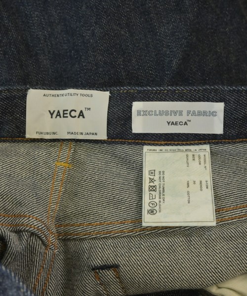 YAECA（ヤエカ）デニムパンツ 紺 サイズ:30(M位) メンズ/2200654759059