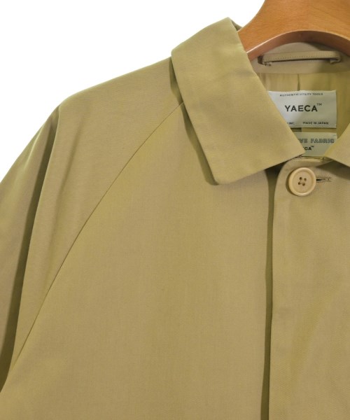 YAECA（ヤエカ）ステンカラーコート ベージュ サイズ:M メンズ/2200671579050