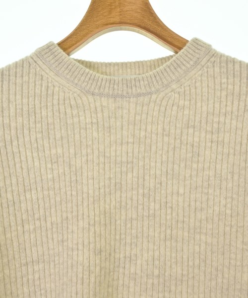 YAECA（ヤエカ）ニット・セーター ベージュ サイズ:S メンズ/2200671579067