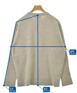 YAECA（ヤエカ）ニット・セーター ベージュ サイズ:S メンズ/2200671579074