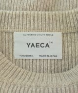 YAECA（ヤエカ）ニット・セーター ベージュ サイズ:S メンズ/2200671579081
