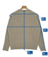 YAECA（ヤエカ）ニット・セーター ベージュ サイズ:S メンズ/2200671579081