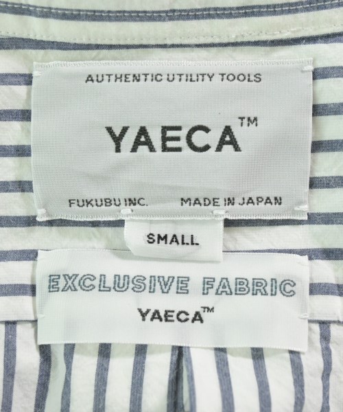 YAECA（ヤエカ）カジュアルシャツ 白 サイズ:S メンズ/2200671579128