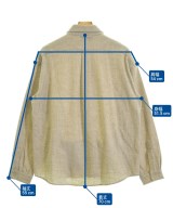 YAECA（ヤエカ）カジュアルシャツ ベージュ サイズ:S メンズ/2200671579142