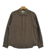 YAECA（ヤエカ）カジュアルシャツ 茶 サイズ:S メンズ/2200671579166