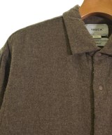 YAECA（ヤエカ）カジュアルシャツ 茶 サイズ:S メンズ/2200671579166