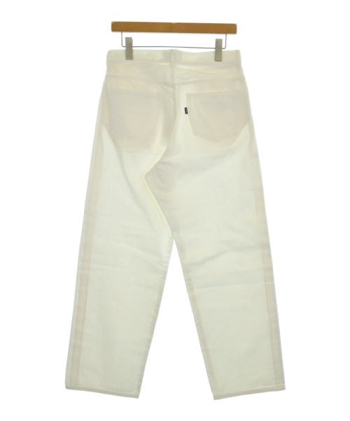 YAECA（ヤエカ）デニムパンツ 白 サイズ:30(M位) メンズ/2200601361182