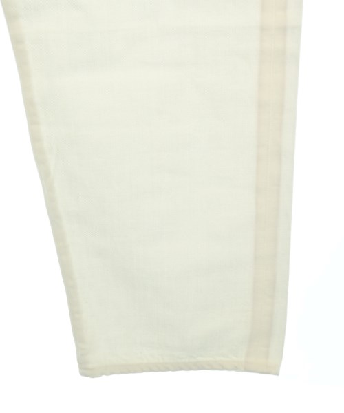 YAECA（ヤエカ）デニムパンツ 白 サイズ:30(M位) メンズ/2200601361182