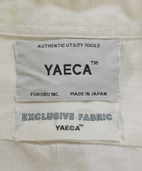 YAECA（ヤエカ）カジュアルシャツ 白 サイズ:M メンズ/2200623351017