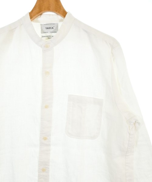 YAECA（ヤエカ）カジュアルシャツ 白 サイズ:M メンズ/2200623351017