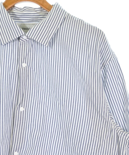 YAECA（ヤエカ）カジュアルシャツ 白 サイズ:L メンズ/2200676790061