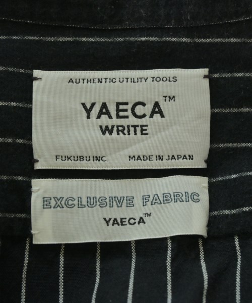 YAECA（ヤエカ）カジュアルシャツ 黒 サイズ:L メンズ/2200677988214