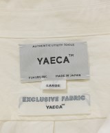 YAECA（ヤエカ）カジュアルシャツ 白 サイズ:L メンズ/2200676658040