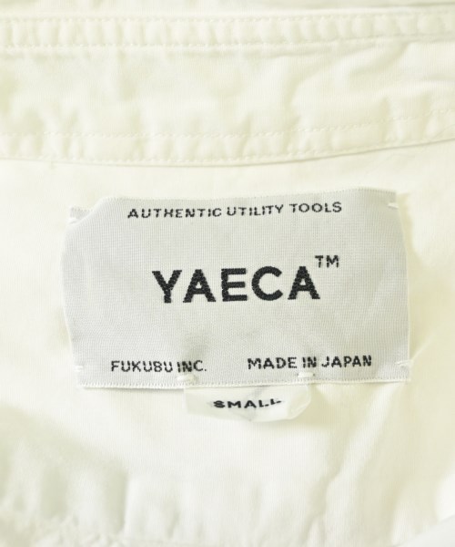 YAECA（ヤエカ）カジュアルシャツ 白 サイズ:S メンズ/2200678825044
