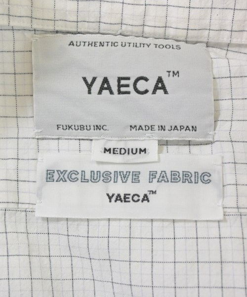 YAECA（ヤエカ）カジュアルシャツ 白 サイズ:M メンズ/2200693627067