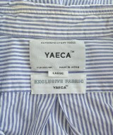 YAECA（ヤエカ）カジュアルシャツ 青 サイズ:L メンズ/2200692475058