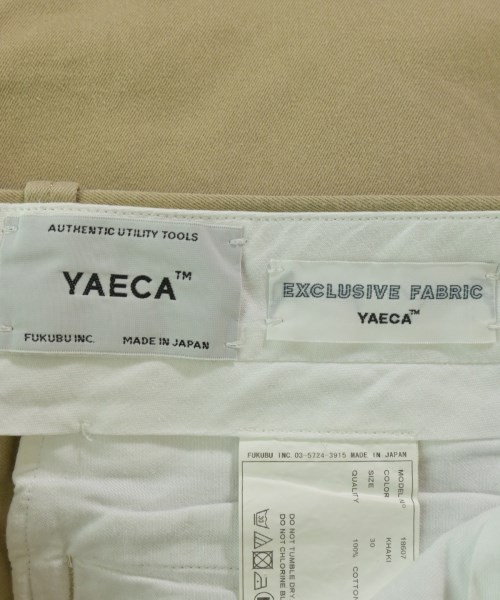 YAECA（ヤエカ）チノパン ベージュ サイズ:30(M位) メンズ/2200694447091