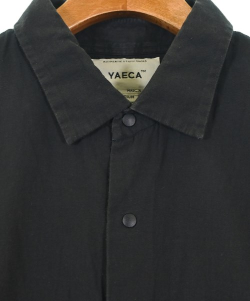 YAECA（ヤエカ）カジュアルシャツ 黒 サイズ:M メンズ/2200696471063