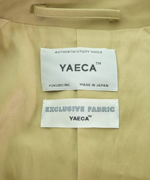 YAECA（ヤエカ）ステンカラーコート ベージュ サイズ:M メンズ/2200695732011