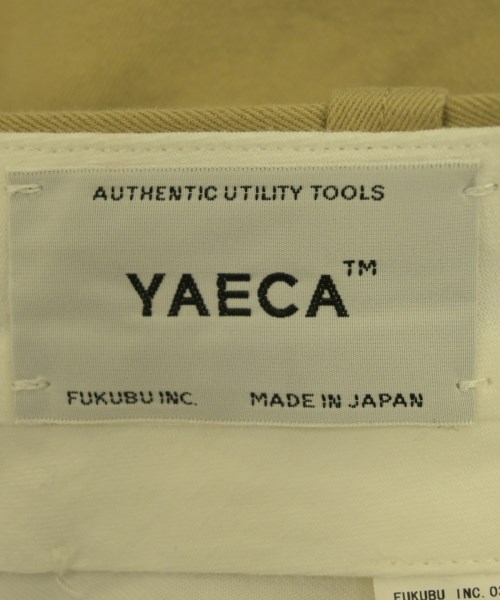 YAECA（ヤエカ）チノパン ベージュ サイズ:28(S位) メンズ/2200698241015