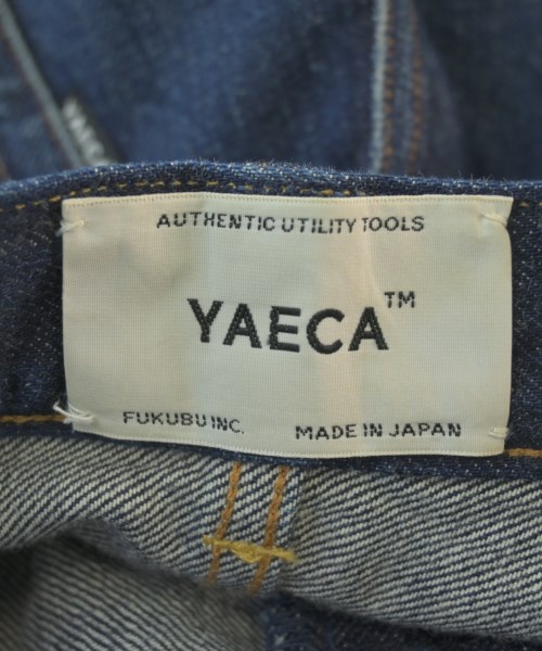 YAECA（ヤエカ）デニムパンツ 紺 サイズ:29(S位) メンズ/2200656013012