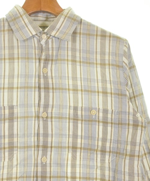 YAECA（ヤエカ）カジュアルシャツ 茶 サイズ:M メンズ/2200655229087