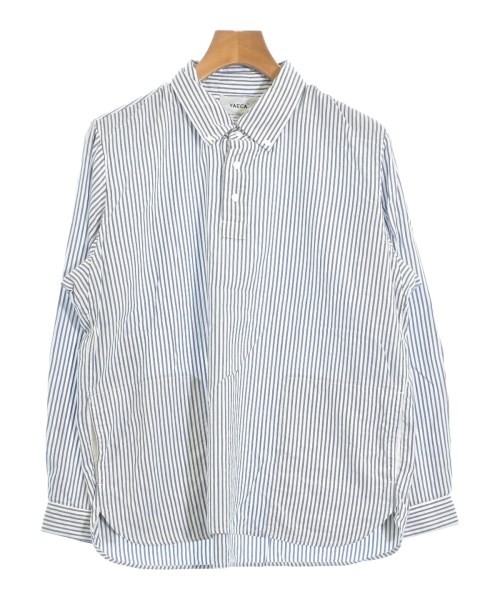 YAECA(ヤエカ)カジュアルシャツ 紺 サイズ:S/2200656968107