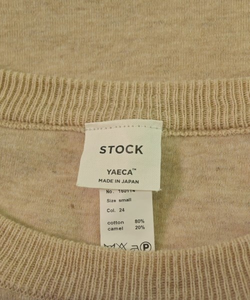 YAECA（ヤエカ）ニット・セーター ベージュ サイズ:S メンズ/2200661081068