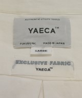 YAECA（ヤエカ）カジュアルシャツ 白 サイズ:L メンズ/2200715117033