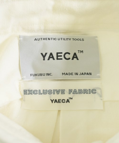 YAECA（ヤエカ）カジュアルシャツ 白 サイズ:S メンズ/2200716667032