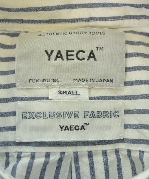 YAECA（ヤエカ）カジュアルシャツ 白 サイズ:S メンズ/2200713310023