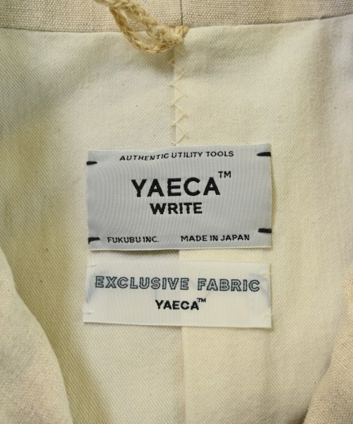 YAECA（ヤエカ）テーラードジャケット ベージュ サイズ:M メンズ/2200717529025