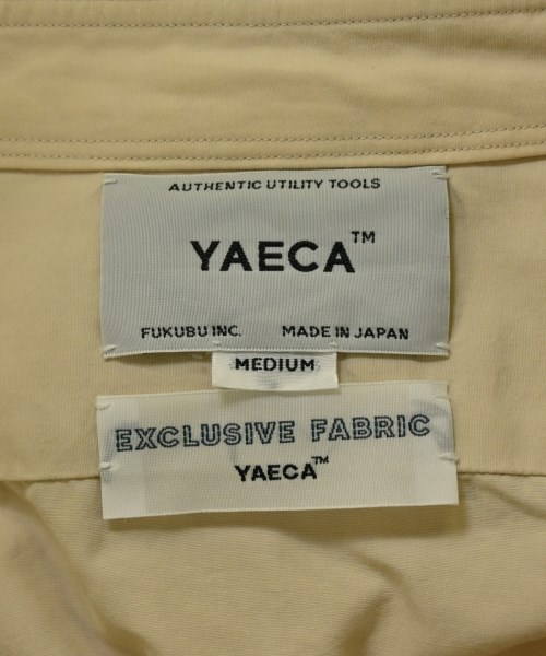 YAECA（ヤエカ）カジュアルシャツ ベージュ サイズ:M メンズ/2200717529070